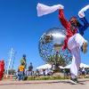 Dr. Son Changwon performs a Korean Mask Dance