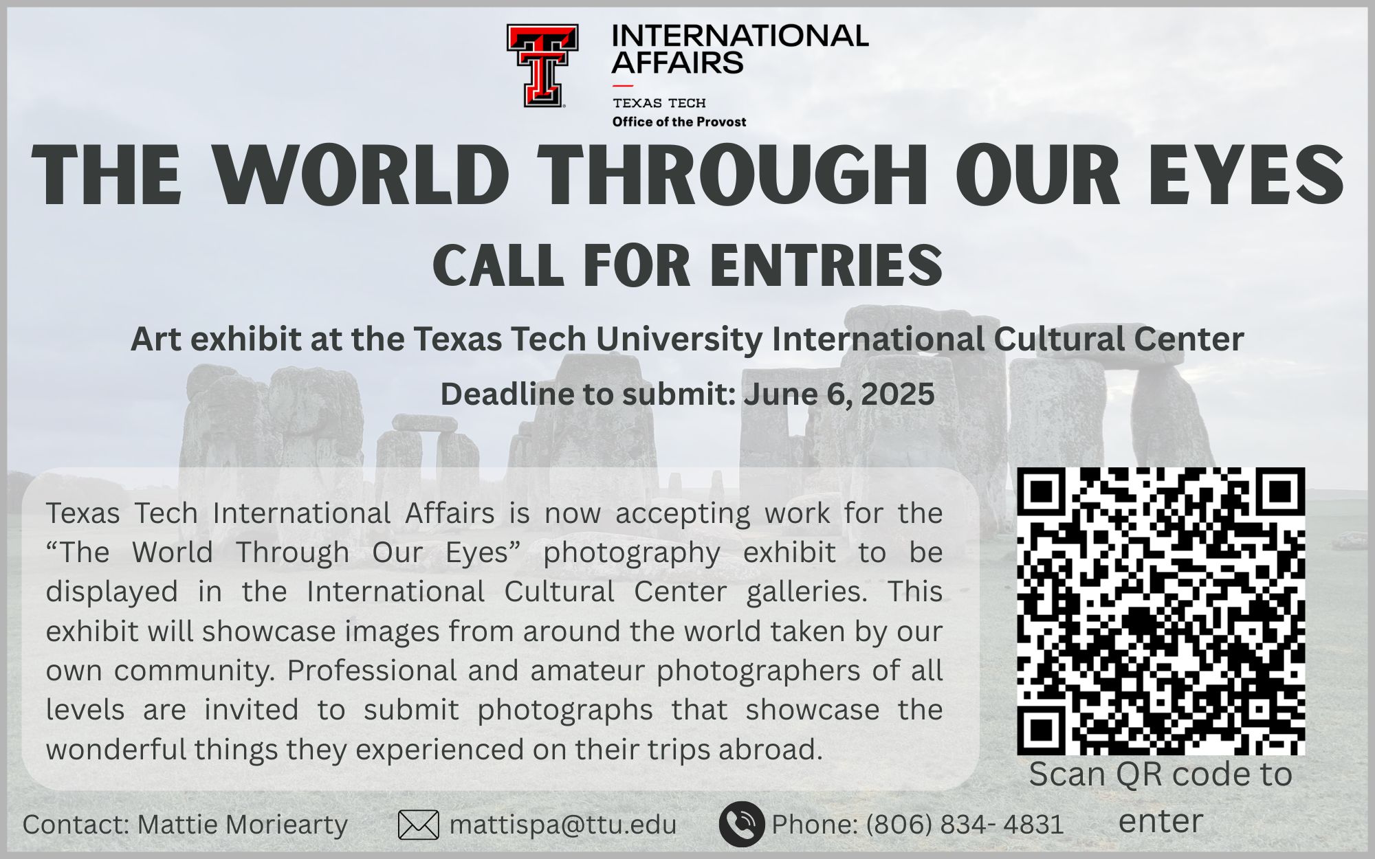 call for entry 