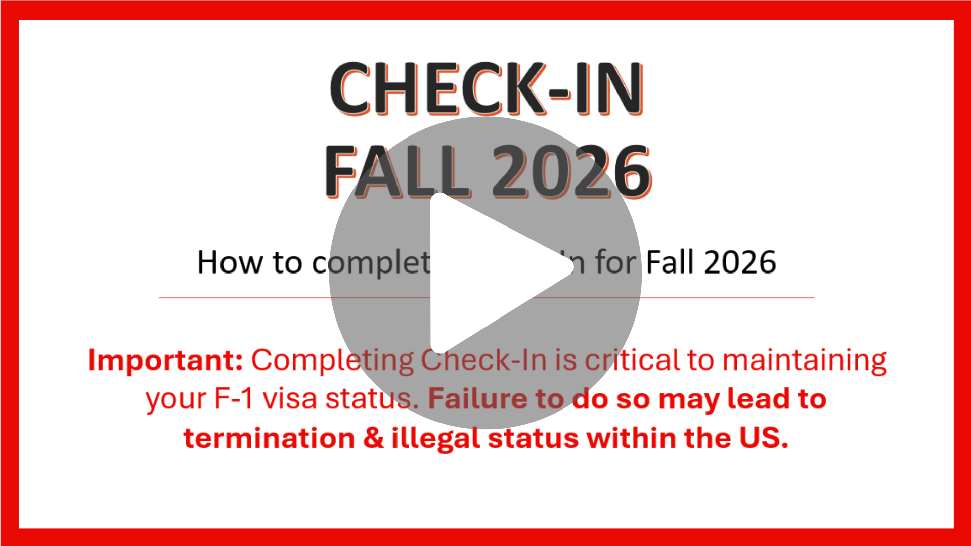PowerPoint Preview Image for Fall 2026 Check-in Guide