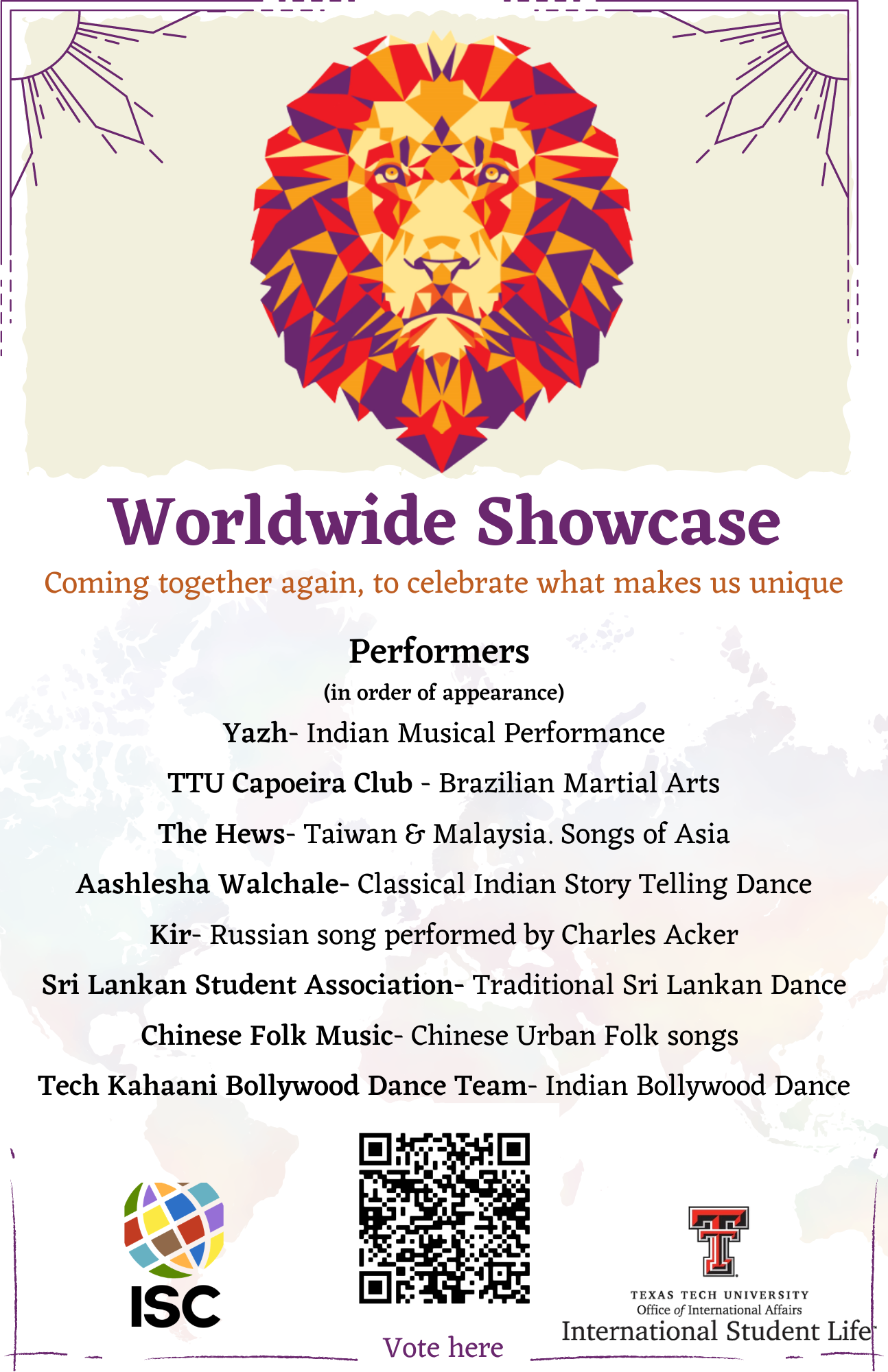 Worldwide Showcase Flyer