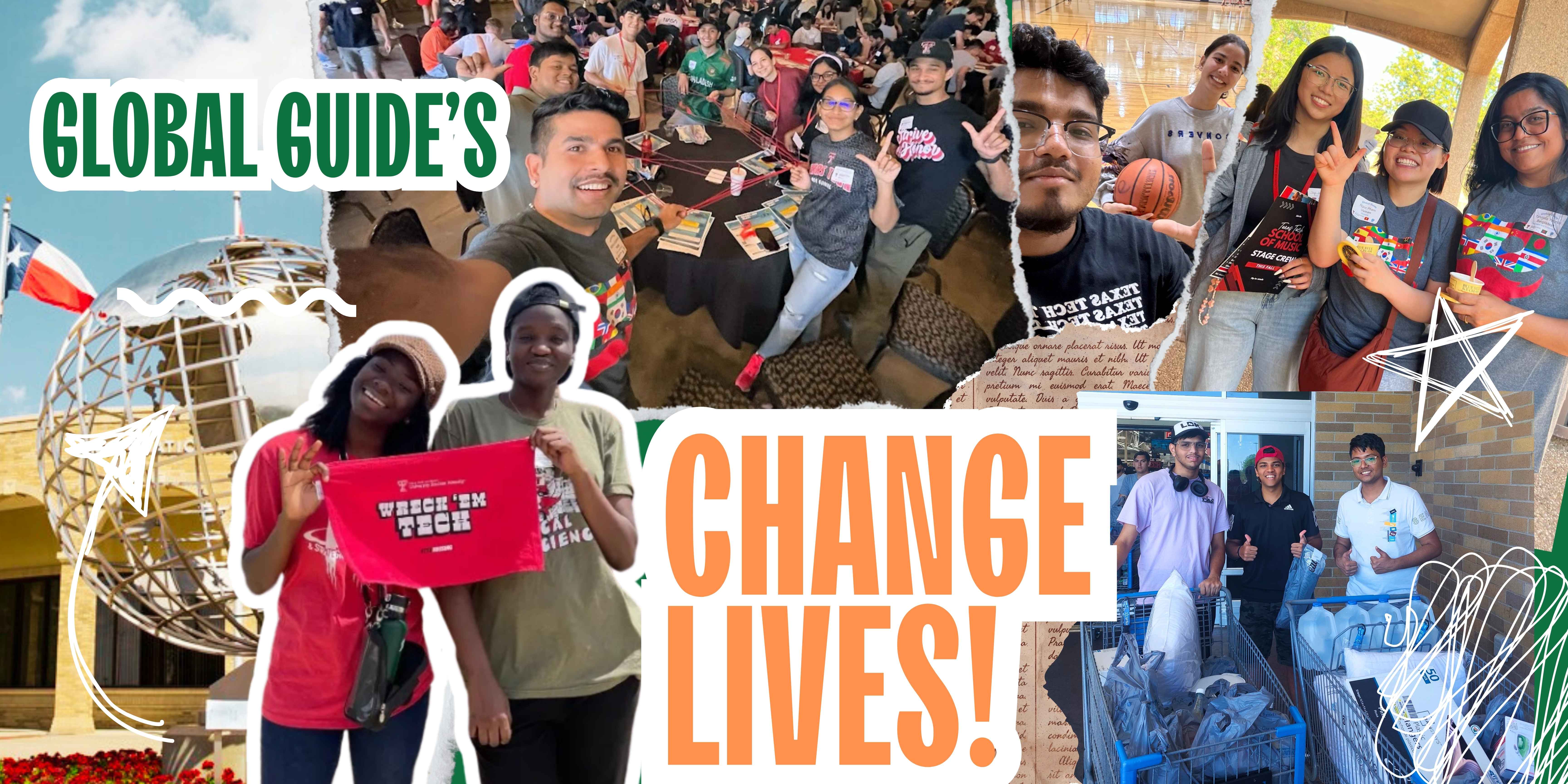 Global Guides Change Lives Banner