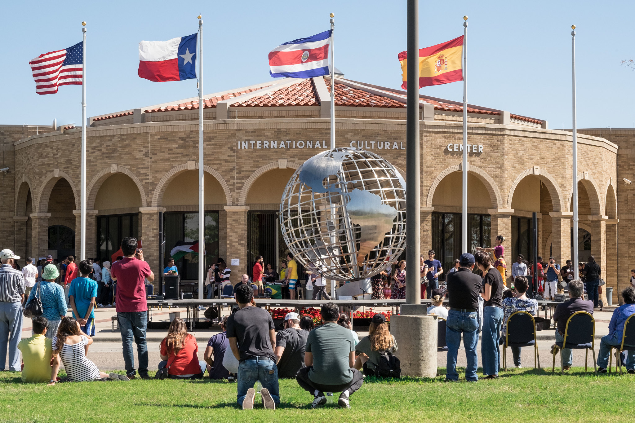 culture fest front of building