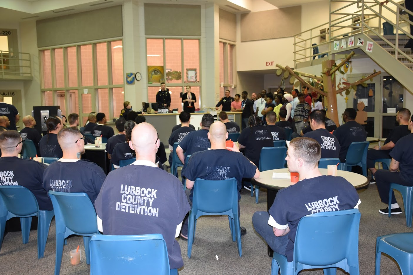 Fellows at the Lubbock County Detention Center