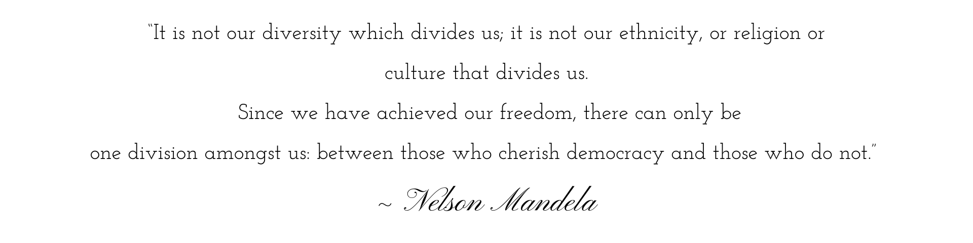 Mandela Quote 