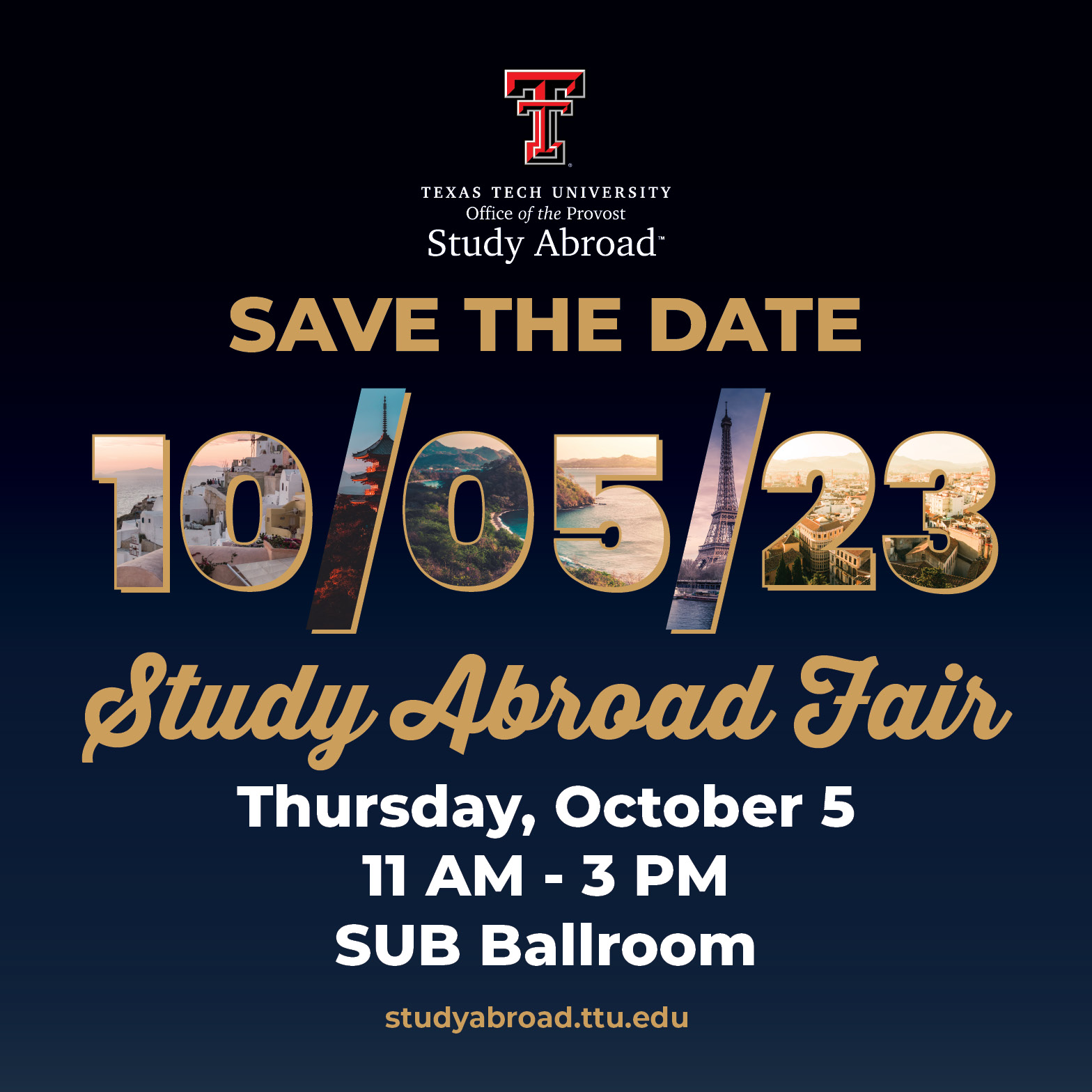 Save the Date: 2023 Study Abroad Fair