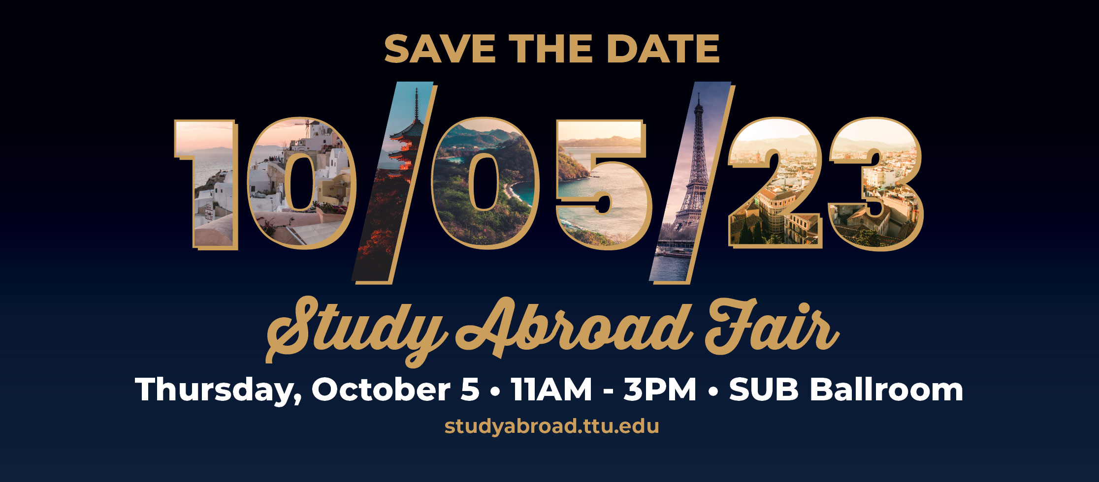 Save the Date: 2023 Study Abroad Fair