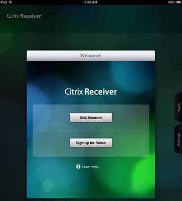 Citrix Receiver App