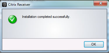 Installation complete
