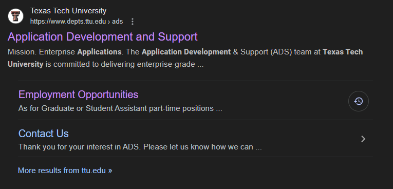 ads snippet