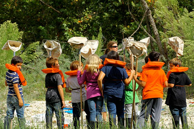 Outdoor School Kids