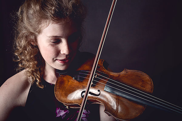 Fiona Shea, violinist and 16-year-old TTUISD student. Fiona Shea, violinist and 16-year-old TTUISD student.