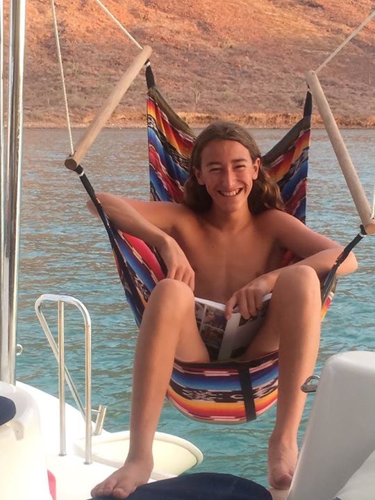 The Alexander family travel the world on their boat, TRIBE. The Alexander family travel the world on their boat, TRIBE.