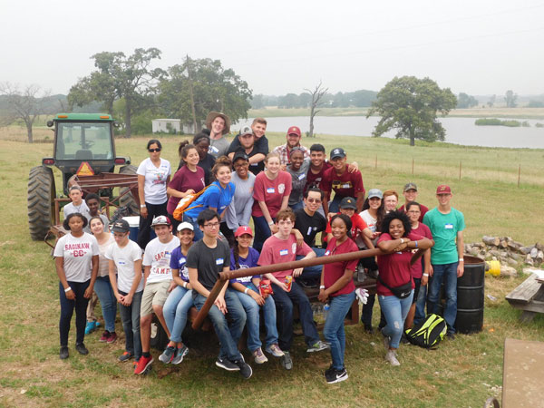 The group’s volunteer deployment to Rockport, Texas to aid in hurricane relief in the aftermath of Hurricane Harvey.