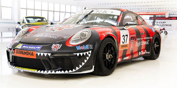 TTU K-12 Represented in Porsche GT3 Cup Brasil
