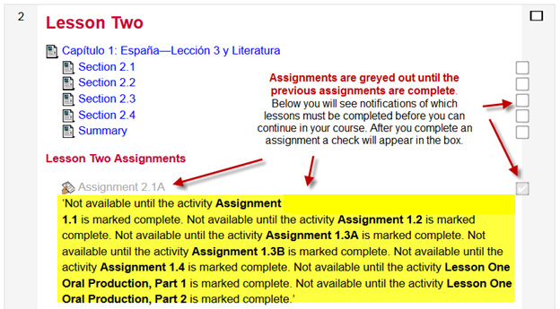 Assignment not available