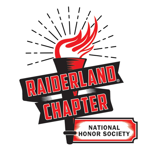 Raiderland Chapter National Honor Society logo