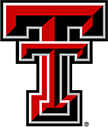 The Texas Tech University logo of two overlapping capital letter T's with red and black overlays.