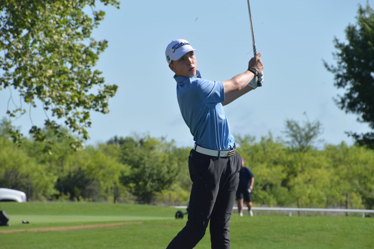 Finn plays the Legends Junior Tour Bluebonnet Championship on May 1, 2021, at Brownwood Country Club in Brownwood, TX. Finn plays the Legends Junior Tour Bluebonnet Championship on May 1, 2021, at Brownwood Country Club in Brownwood, TX.
