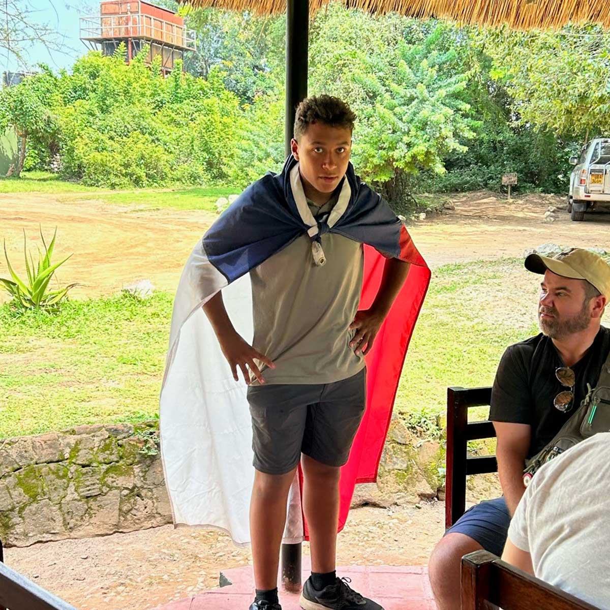Jaxon's mission trip to Uganda, Africa, to be part of their Vacation Bible School