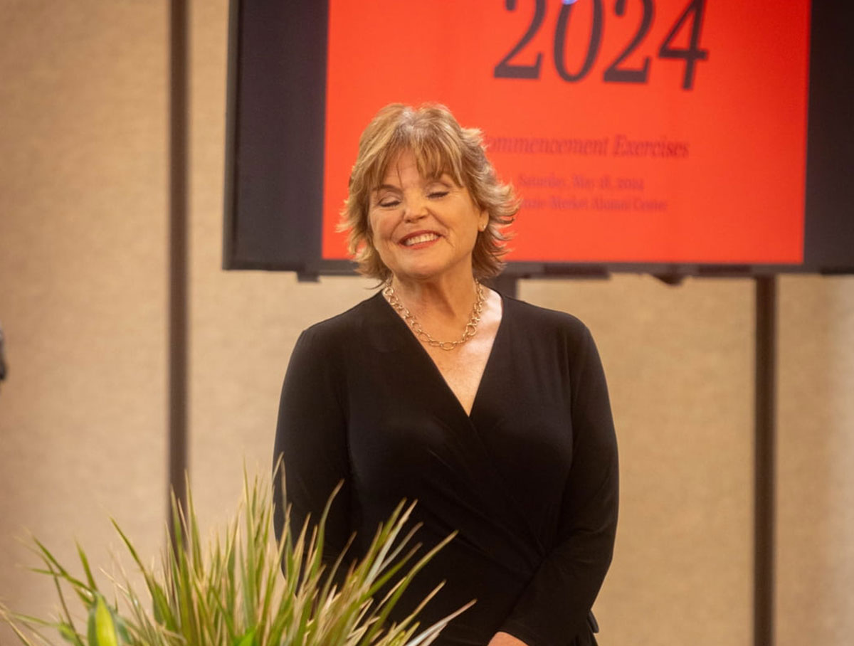 Brenda recognized for her years of service
