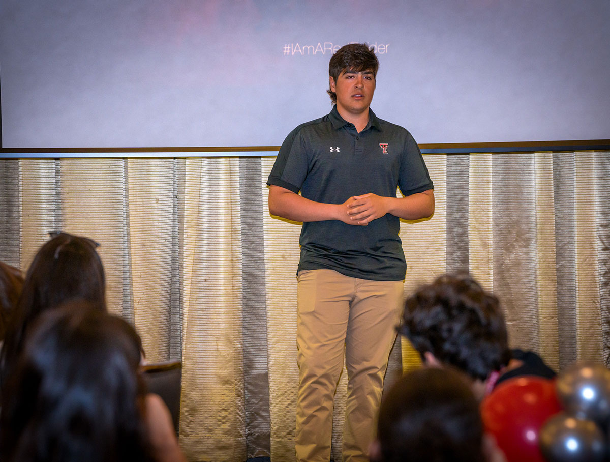 João Leal is a 2022 Texas Tech K-12 graduate from Brazil, now in his third year at Texas Tech as a mechanical engineering major.