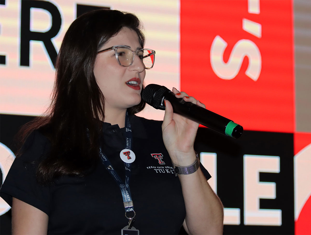 Gabriela Barros, international education manager for Liberty Education.