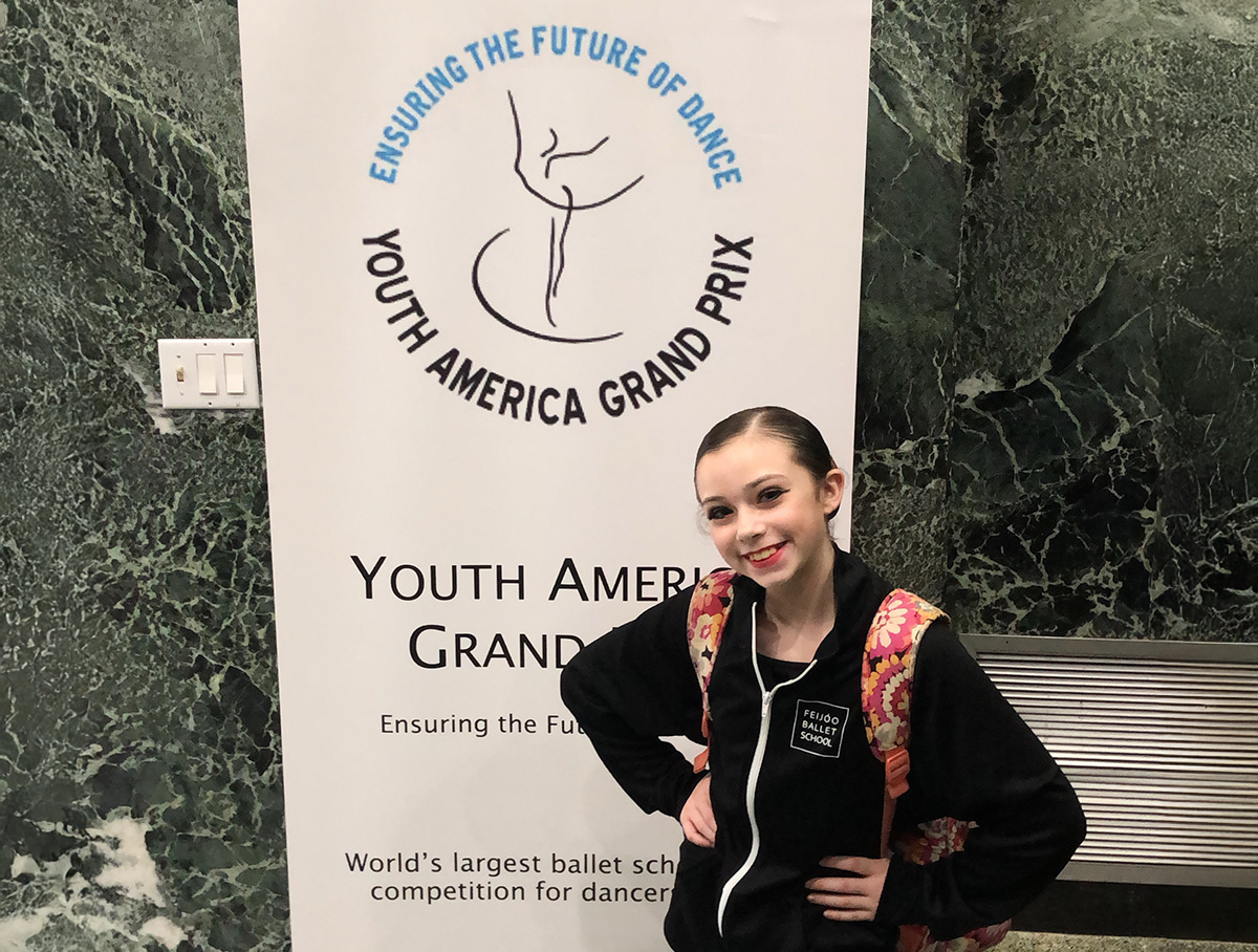 Sophia’s first YAGP at age 11 Sophia’s first YAGP at age 11