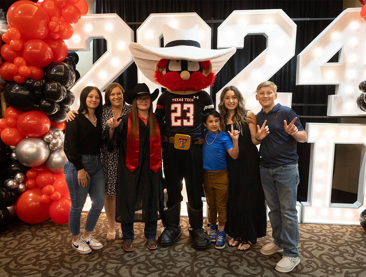 Family with Raider Red