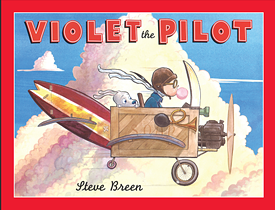 book cover, Violet the Pilot