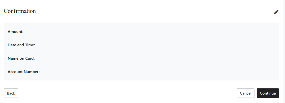 Payment Confirmation