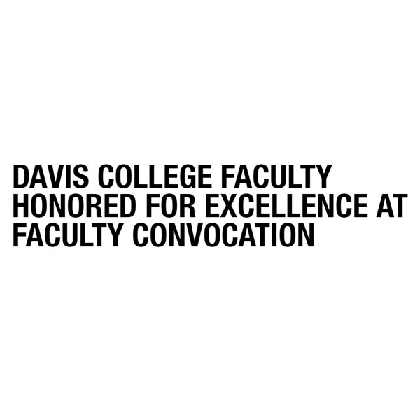 Honored Faculty