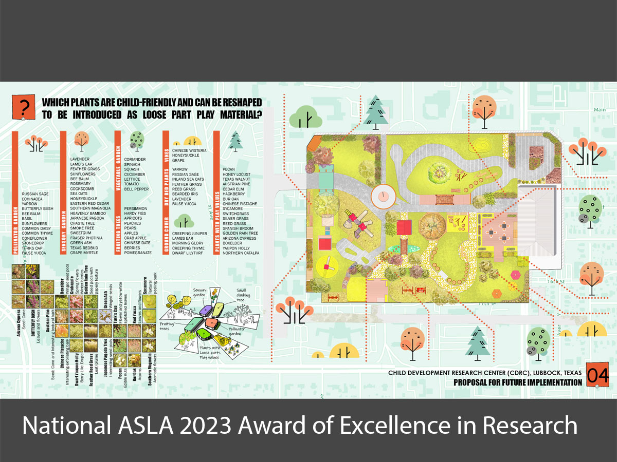 2023 National ASLA Award of Excellence in Research