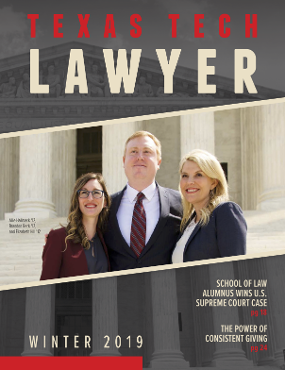 Texas Tech Lawyer Winter 2019