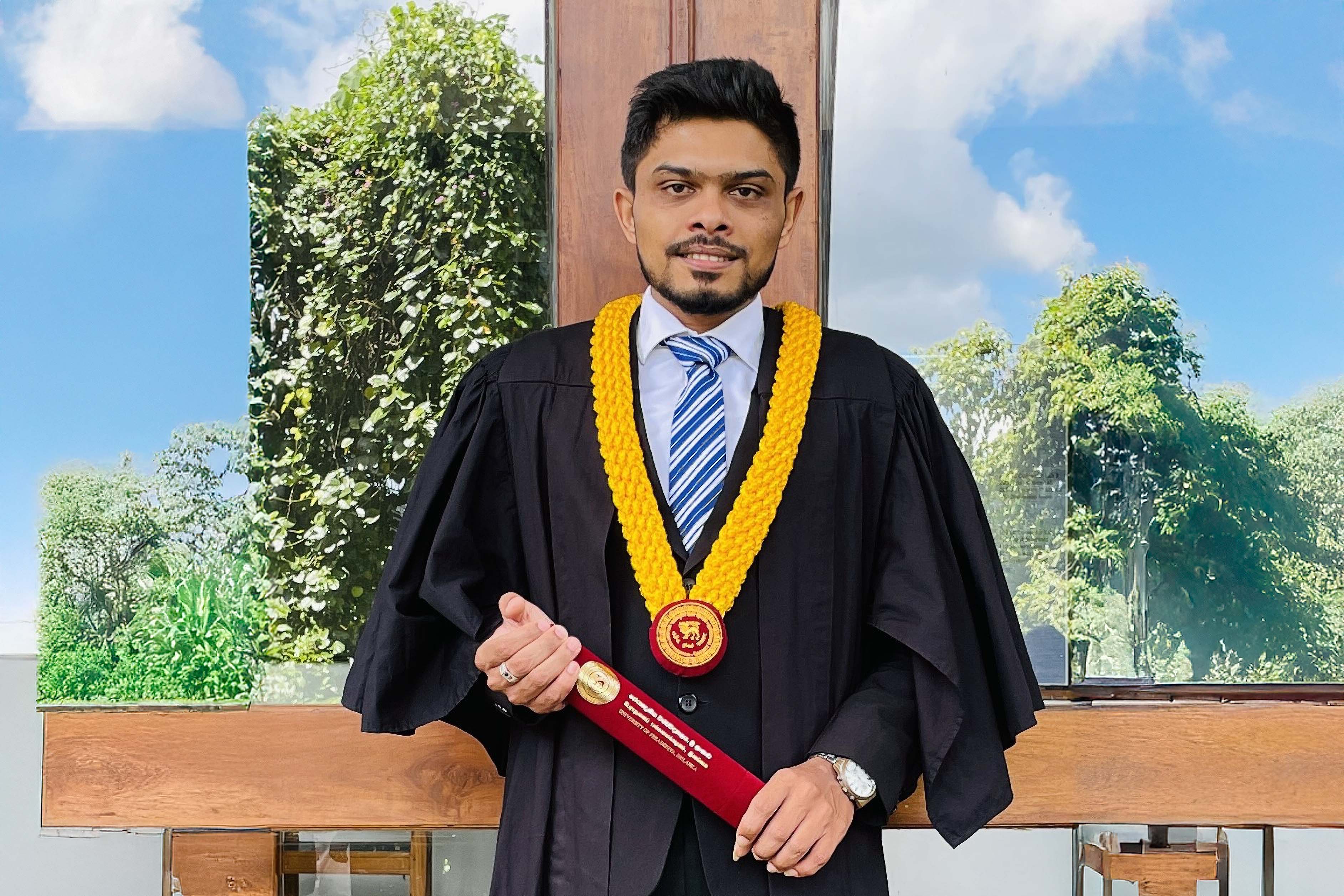 Portrait of Rajitha Thushan Edirisingha