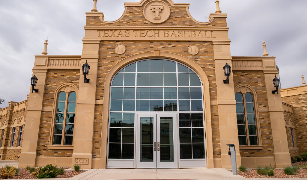 The new Texas Tech Baseball building
