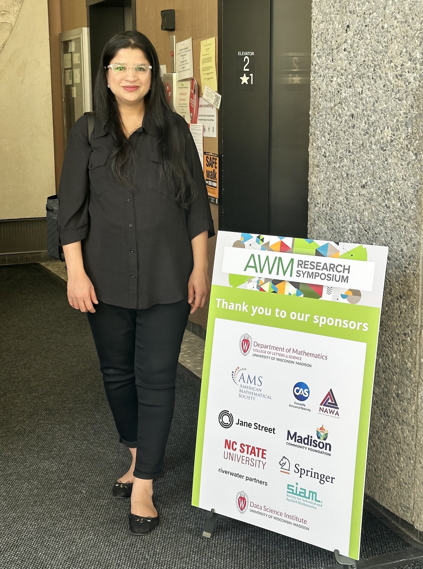 MQ Ain at the 2025 AWM Research Conference