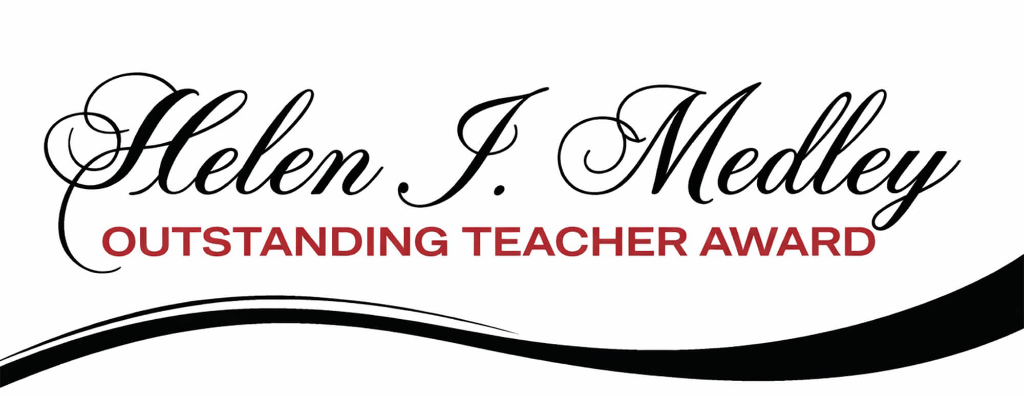 Helen I. Medley Outstanding Teacher Award Logo