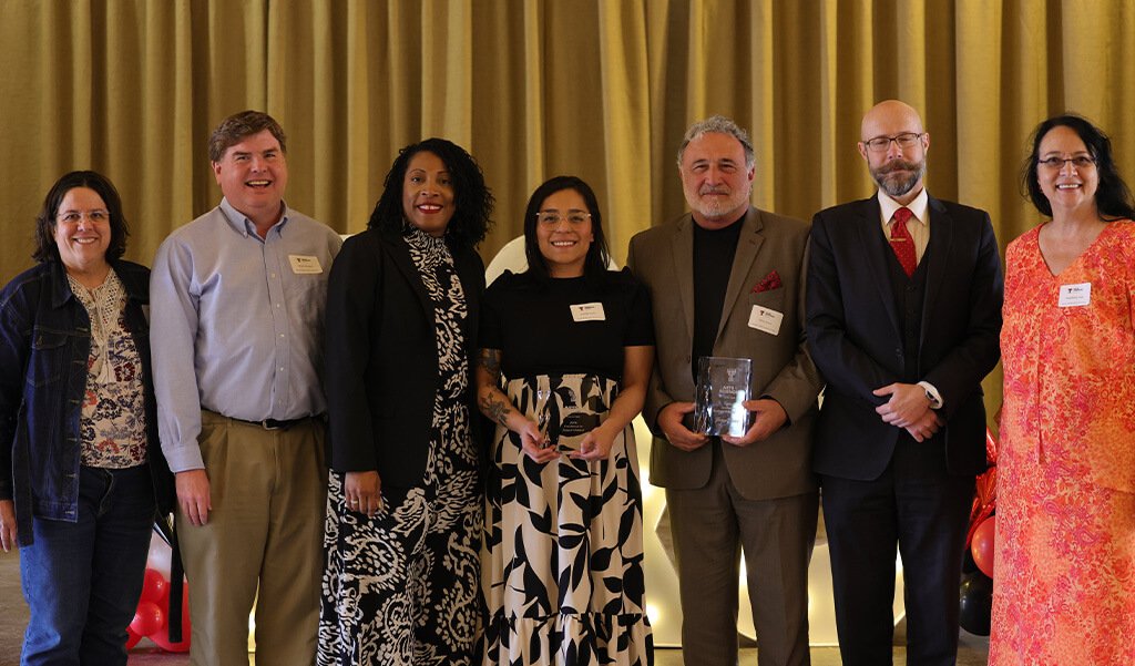 Awards recipients for the 2026 Faculty Awards banquet