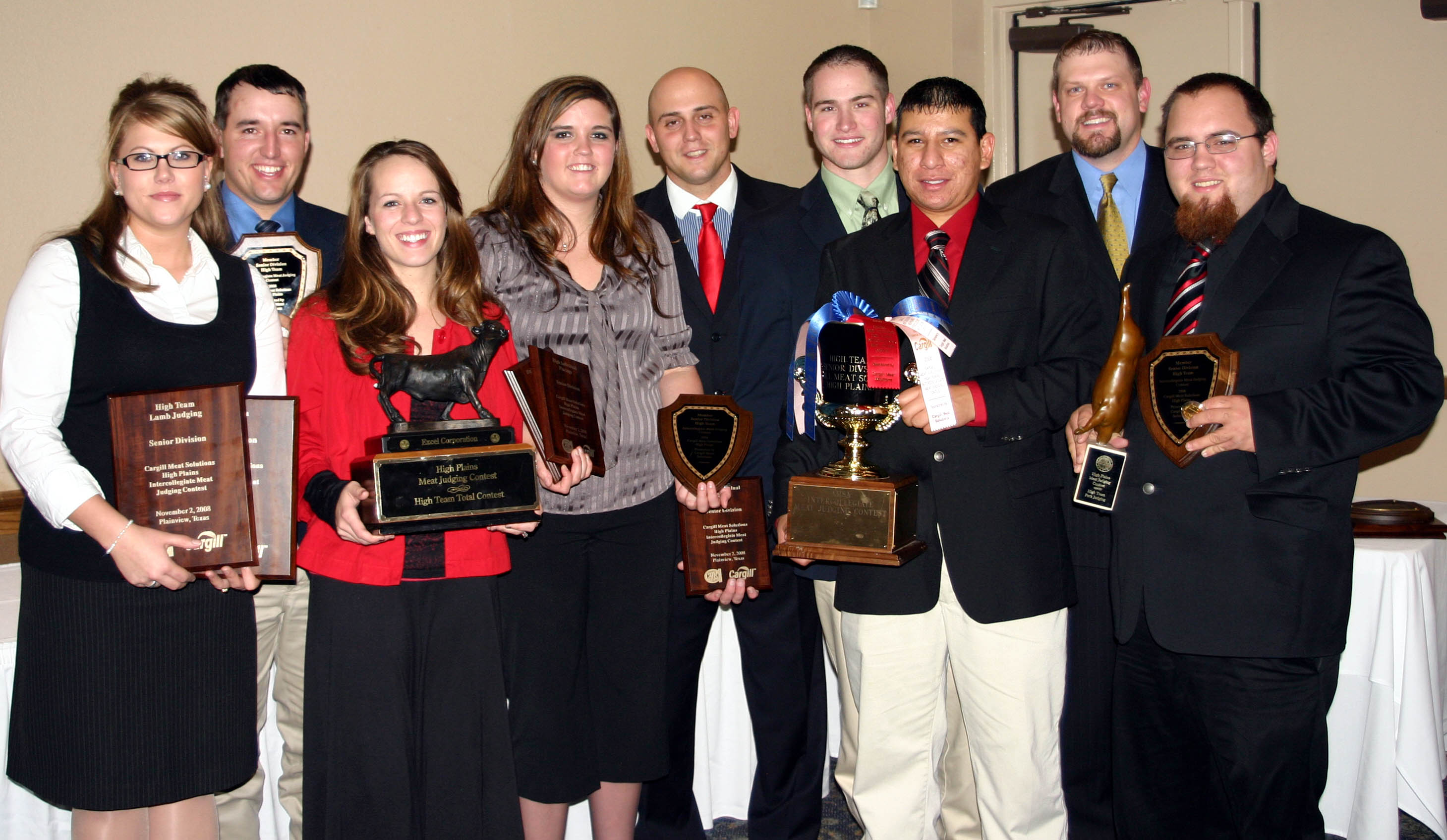 Texas Tech Meat Judging Team Clinches Fourth Victory Meat Science