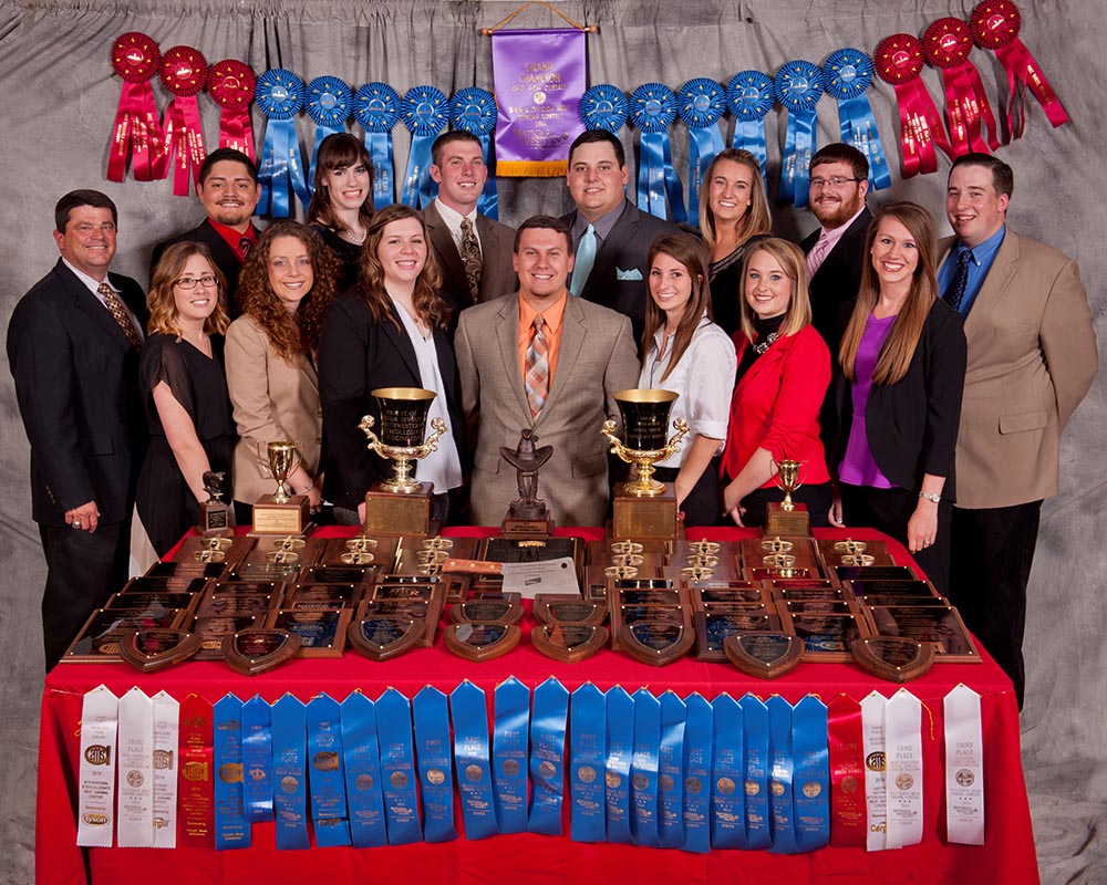 2014 Meat Judging Team