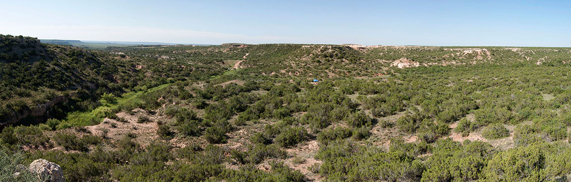 view of the landscape at Post