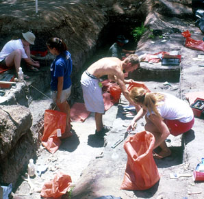 Excavating at the Landmark