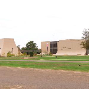 West Side View of Museum