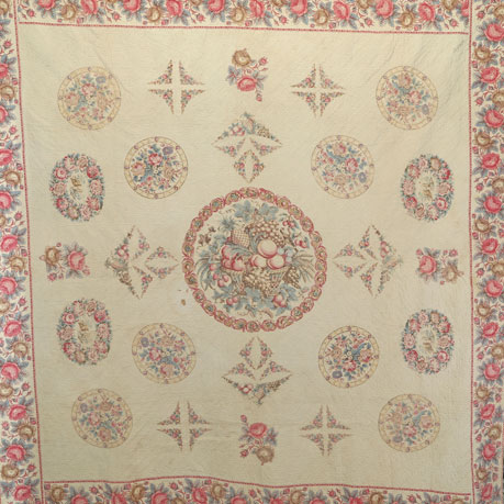 chintz medallion quilt