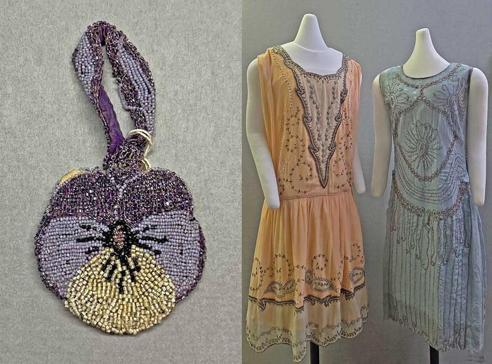 Beaded Purse and Dresses