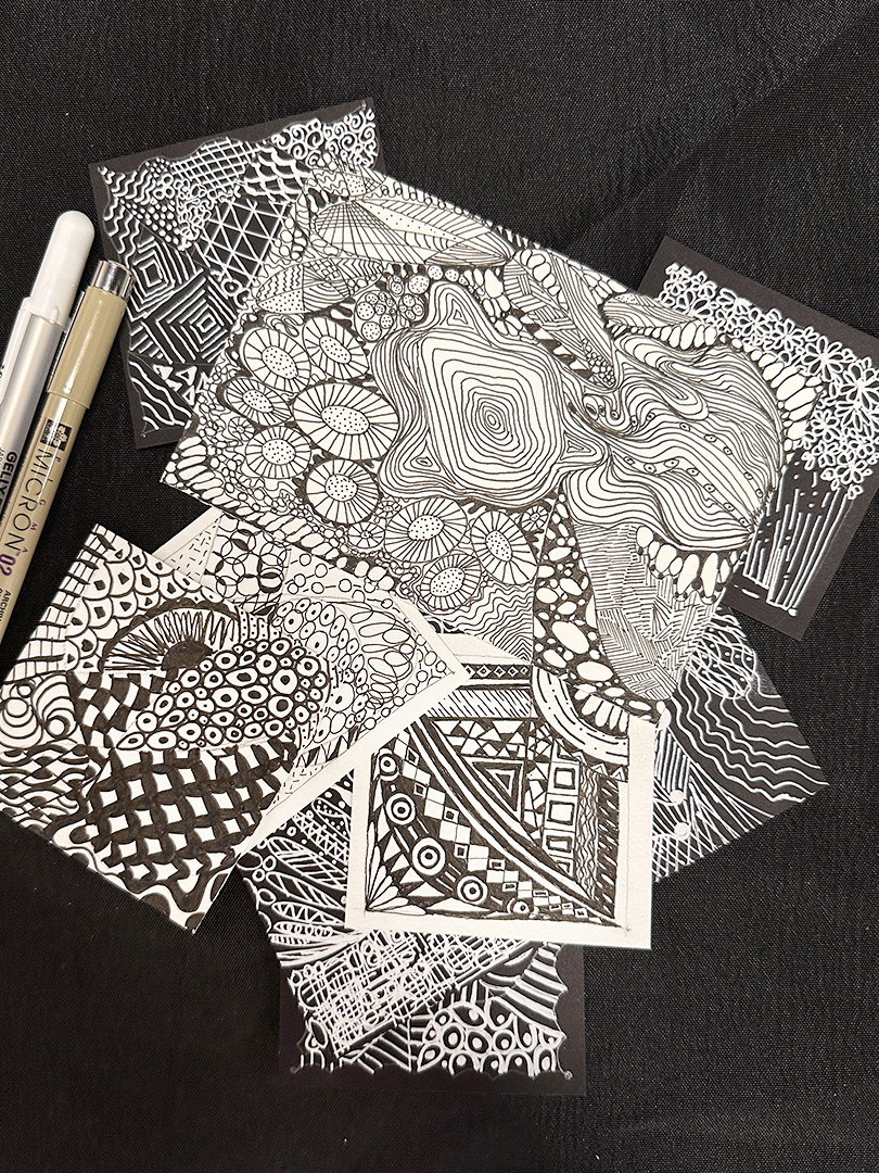 Zentangle®-inspired Drawings Zentangle®-inspired Drawings