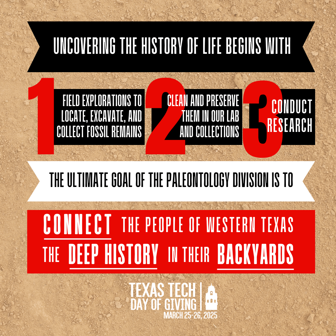Prehistoric Texas Donation Areas