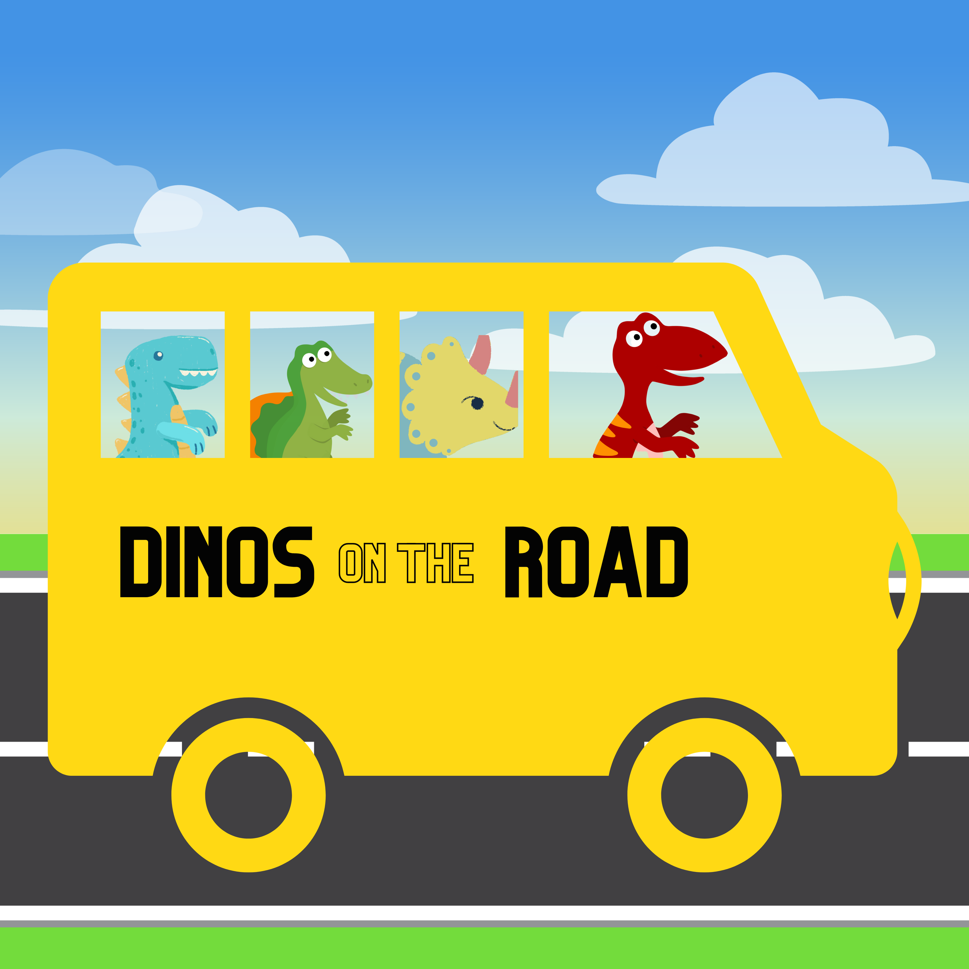 Dinos on the Road Graphic