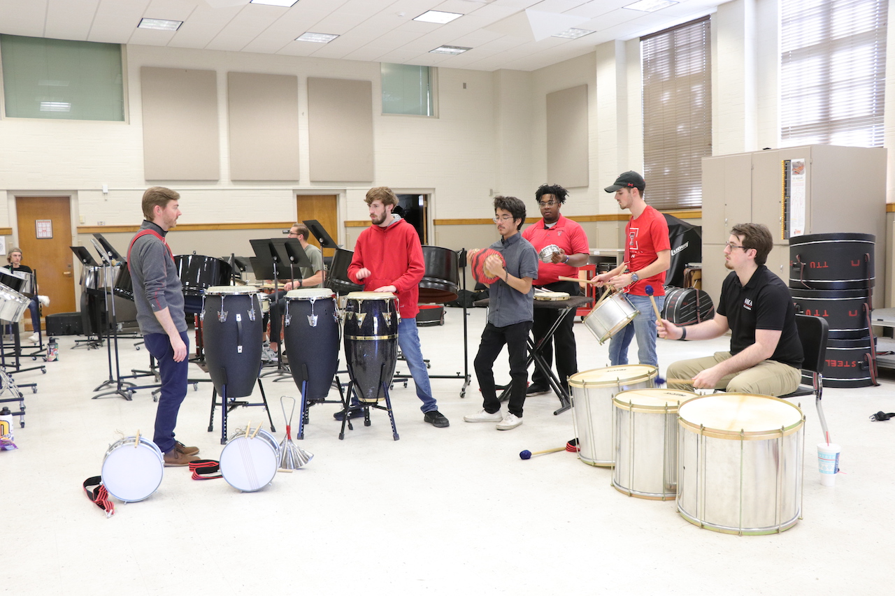 Image of Percussion Students