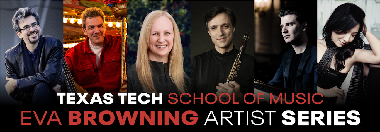 Promotional image of the 25-26 Eva Browning Guest Artists